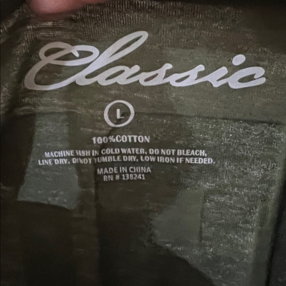 Classic Green New Orleans Long Sleeve Tee - Picture 8 of 8